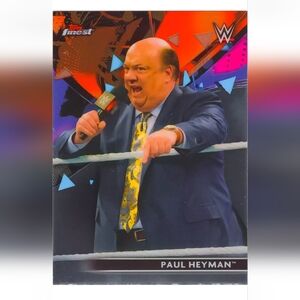 Paul Heyman 🔥 WWE Wrestling Trading Card 🏆 Bloodline Wise Man